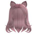 Pink Furry UwU Hair