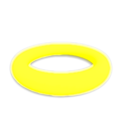 Yellow Gold Glowing Halo [EMISSIVE] Roblox item