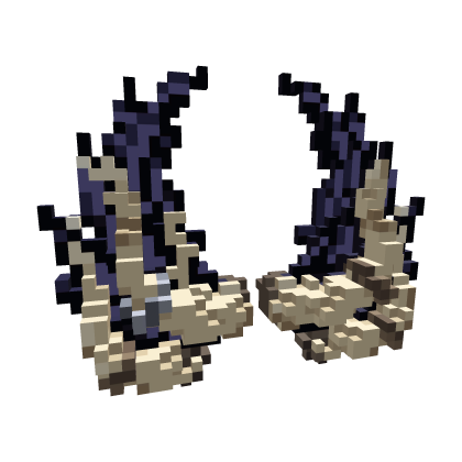 8-Bit Bone Feather Horns