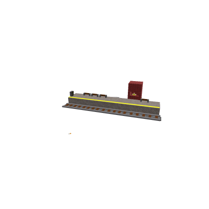 my train station model
