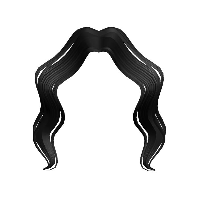 WaveQueen Bangs in Black