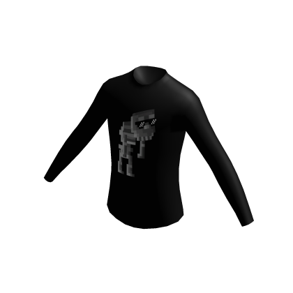 Skaryton - Shirt Black Skeleton Dark Halloween thumbnail