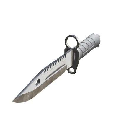 White Combat Knife V1 (HAND) thumbnail