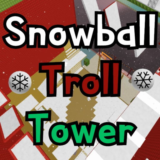 Snowball Troll Tower official Roblox game thumbnail