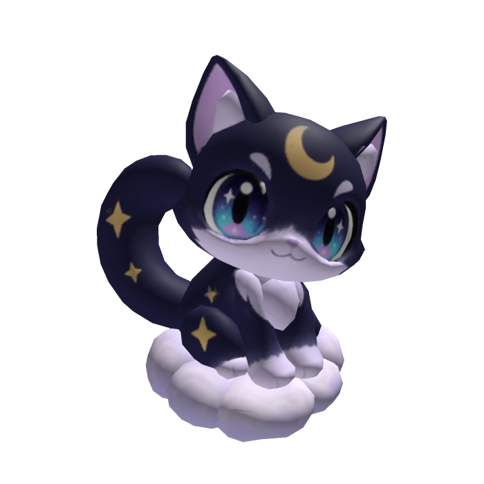 Kawaii Moon Cat Shoulder Companion