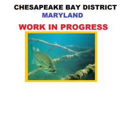 Chesapeake Bay District, Maryland