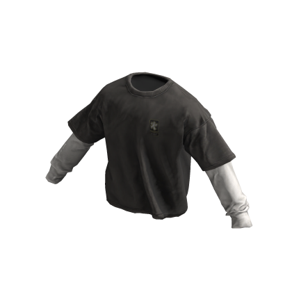 ardor* stacked tee (black) thumbnail
