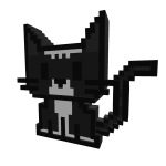 [RNG ARCHIVES] Black Pixel Cat