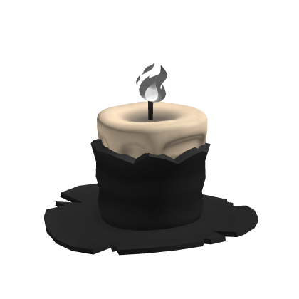 Nevermoor’s Cursed Candle Tophat [WHITE]