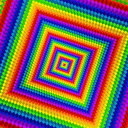 Fall Down Rainbow Spiral Tower