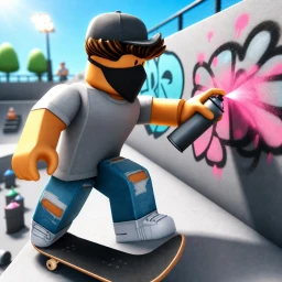 Spray Paint & Skate icon