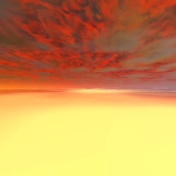 Classic Skybox No. 5: Alien Red