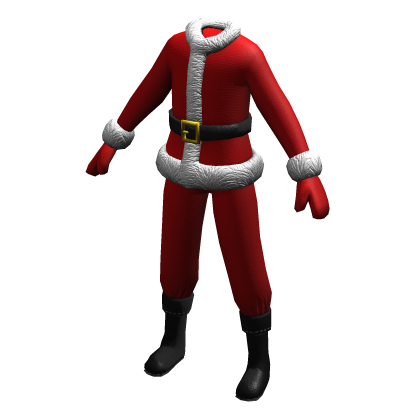 Red Christmas Santa Suit