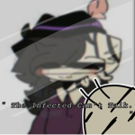 .• " The Infected Can't Talk. " •.