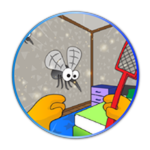 Complete 1 round of Mosquitoes vs Humans!