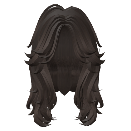 Long Voluminous Lush Wavy Hair in Brown Roblox item