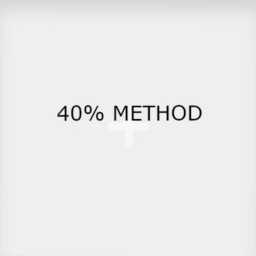 40% method
