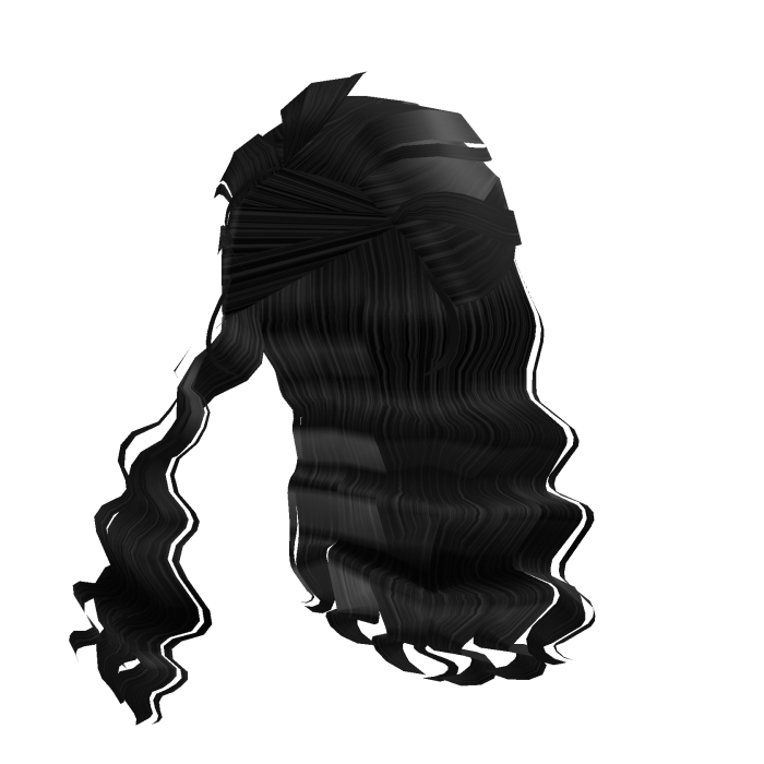 The Realms Royal braided curls in black