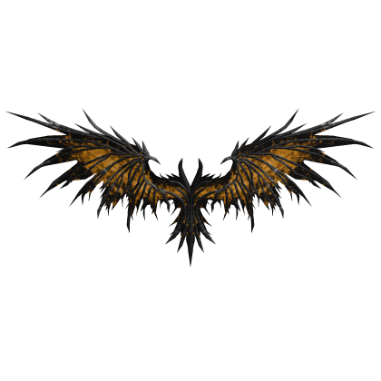 Gold Runic Skeleton Dragon Wings