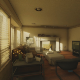 realistic room RTX