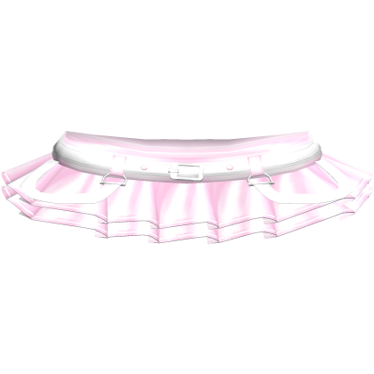 riyo gachiakuta pleated skirt w belt in pink