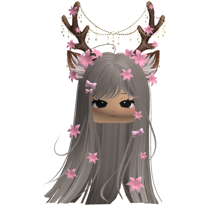 Ethereal Christmas Fairy Fawn Hair w/ Antlers