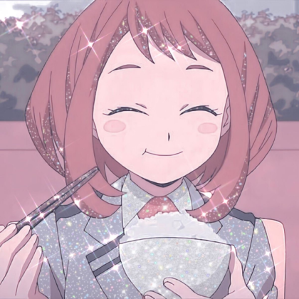 Uraraka Aesthetic Pink Roblox decal