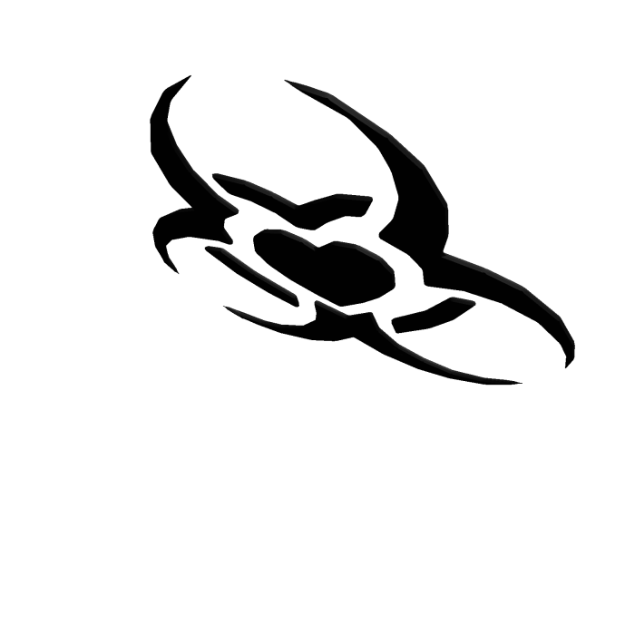 Black Radioactive Love Sigil Halo 