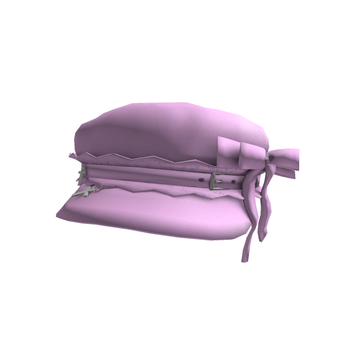 adorable pink beret with a bow