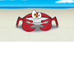 Crab rave beats fire