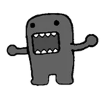 Black And White Domo Roblox badge thumbnail