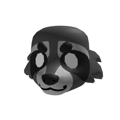 Raccoon Head [WHITE EYES]