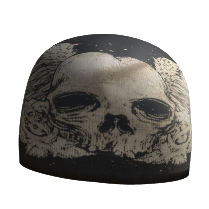 Grime Skull Street Beanie Roblox item