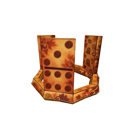 Halloween Domino Crown