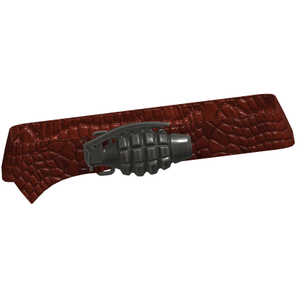 Y2k Grunge Grenade Belt Reptile 3.0 Roblox item