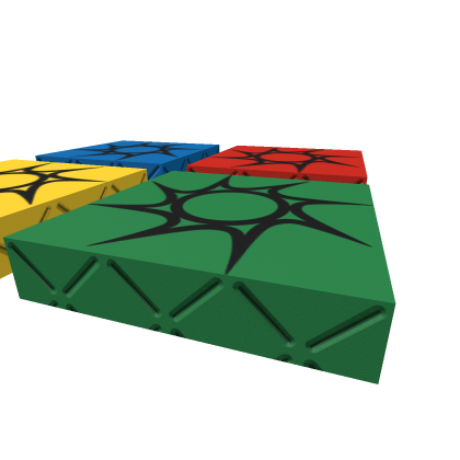 4 team spawns blue red yellow and green
