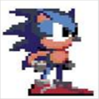 Sonic Pixel Roblox decal