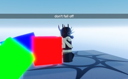 Don't fall off 