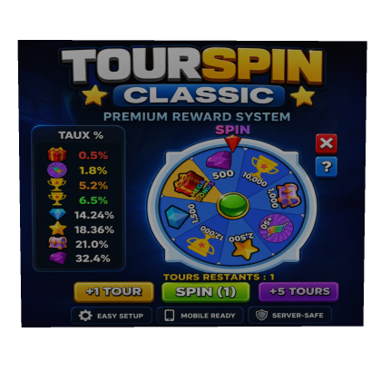 Spin Wheel System | Premium Reward System