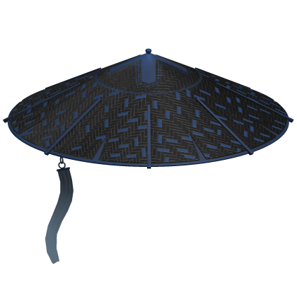 Blue Samurai Hat