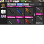 We sell mm2 for Robux