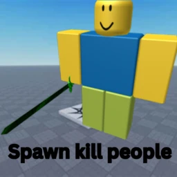 Spawn kill people and team up icon