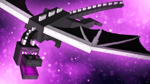Minecraft Survival mode[RUN FROM THE ENDER DRAGON]