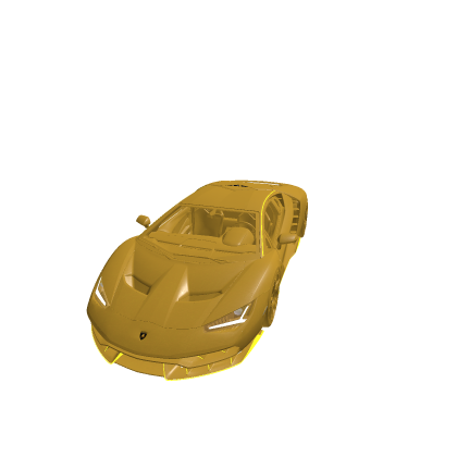 my Gold Lambo
