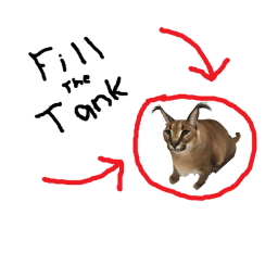 Fill the tank with "Floppas"