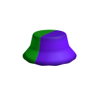 Purple-Green Bucket Hat