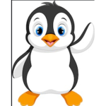 Penguin waddles group