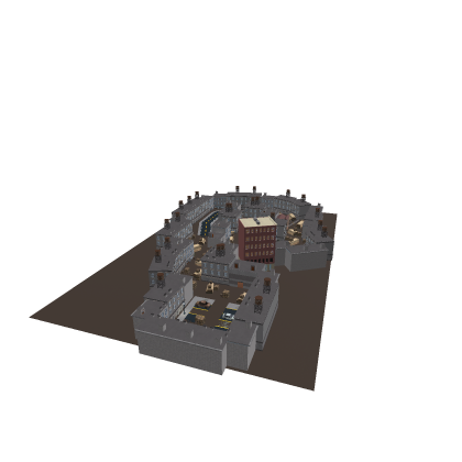 Map for shooter[Abandoned city]