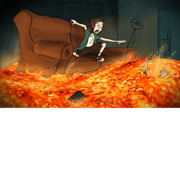 the floor is lava