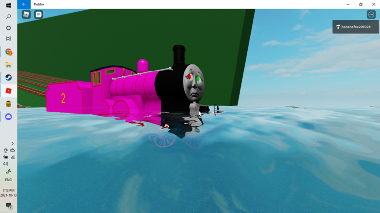 thomas slide game screenshot 2